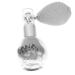 FOMIYES 2 pcs Sprayer Shimmer Spray Glittering Sequin Highlighter Powder Makeup Cosmetic 7x5.5cmx2pcs Silver Whitex2pcs