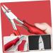 Mikinona 1pc Nail Clippers Nail Kit Nail Tool Skin Pliers Nail Grooming Plier Manicure Nipper Pedicure Kit Bevel Trimmer Groove Clamp Stainless Steel Red Modify Dead Skin Scissors - Buy Online on GoSupps.com