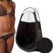KobbTan Large Deluxe Black Clear Spray Tanning Pop Up Tent with Carry Case - Portable Mobile Tan Booth - Buy Online on GoSupps.com