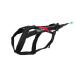 Non-stop dogwear Freemotion Harness pulling harness for dogs black size 7 head 52cm neck 44-48cm