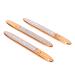Hemobllo Lot De 3 Crayons Eye-liner Liquides Auto-adh sifs Petits Crayons Dessin Yeux Maquillage Anti-bavure Ensemble Color Rose Et Cristal Maquillage F minin Professionnel Pour Usage Quotidien