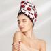 Buy Cute Ladybirds Microfiber Hair Towel - Super Absorbent Coral Velvet Wrap for Long Curly & Thick Hair - Buy Online on GoSupps.com