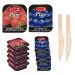 Variety Pack - 30 Individual Portion On-the-Go Cups Duo of Blueberry & Strawberry Jam Jelly + Eco-Friendly Wooden Knives! Strawberry Jelly - Blueberry Jelly Comes with 2 wooden Knives and a one of a kind Sticker by PaLiSoL CREATiONS! 15 of each flavor