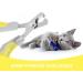 Claw Scissors for Cats - 25 Nail Clippers for Cats Small Dogs & Pets | Premium Cat Nail Cutter - Buy Online on GoSupps.com