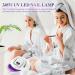 248W UV LED Nail Lamp - Upgrade 60 Led Beads, LCD Display, Auto Sensor, 4 Timer Settings - Professional Gel Curing Lamp for Home Salon - White - Buy Online on GoSupps.com