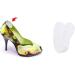 Gel Insert Soles for Women - Pain-Relieving Heel Cushions Non-Slip Shoe Inserts Reusable Self-Adhesive Protection - Buy Online on GoSupps.com