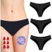 Noblood period underwear 2-3 tampons - washable - cotton - ecologically - menstruation - underwear for the period - period - periode briefs - absorbing - girls - XXS / 3XL Jade -Pack 3XL