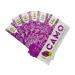 6 Packs CAMO Natural Leaf Wraps Grape 30 Sheets Herbal Chamomile Mate