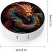 Chinese Dragon Portable Travel Contact Lens Case - Stylish Storage Box for Contact Lenses - Buy Online on GoSupps.com