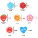 CCINEE Nail Art Slices 3D Assorted Fruit Slices Animal Flower Polymer Clay Slices for Slime Craft 4500PCS 1/5 Inch Style 1 - Buy Online on GoSupps.com