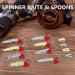 375pcs Fishing Lures Tackle Box - Lifelike Baits for Bass, Trout, Salmon - Best Gifts for Men and Kids - Yellow Frogs, Grasshopper, Plastic Worms - Buy Online on GoSupps.com