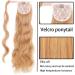 Traziewell Blonde Wrap Around Ponytail Extension Curly Ponytail Extension Heat Resistant Synthetic Natural Wavy Hairpieces Wrap Around Pony Tail Hair Extensions for Women Hair Piece 0512 FH000512 One Size - Buy Online on GoSupps.com