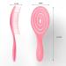 Shinlea Hairbrush - No Tangles Scalp Massage Brush for Women Men & Kids | Ideal for Curls & Long Hair (Pink) - International Shipping Available - Buy Online on GoSupps.com