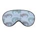 Mexican Axolotls on Sea Sleep Mask Eye Cover for Sleeping Blindfold with Adjustable Strap Blocks Light Night Travel Nap for Men Women