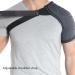 Adjustable Shoulder Bandage for Pain Relief | Neoprene Support for Men & Women - Ideal for Tense Muscles & Joint Exhaustion - Buy Online on GoSupps.com