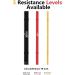 Fitarc Resistance Bands Set - 3 Adjustable Bands for Pilates Yoga & Home Gym | Perfect for Men & Women | Includes Pull-Up Helpers Handles and Door Anchors - Buy Online on GoSupps.com