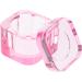 PATKAW Glass Crystal Cup Clear Nail Art Acrylic Liquid Powder Dappen Dish Bowl Mini Dappen Dish for Nail Acrylic Powder Pink - Buy Online on GoSupps.com