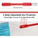 Genelion 5pcs Mask Extender Adjustable Anti-slip Mask Extension Hook Ear Protector Red Buckle Strap Ear Grip For Adults Kids - Buy Online on GoSupps.com