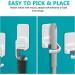 Tinkeep Wall Mounted Mop Holder - Self Adhesive Broom Grippers - No Drilling, Anti-Slip - 3 pcs - Buy Online on GoSupps.com