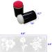 Dailty Treasures 20Pcs Finger Sponge Daubers with Flower Stencil Templates for Arts and Crafts - Perfect for Stamping, Drawing, and Card Making - Buy Online on GoSupps.com