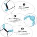 SOESFOUFU Anti Motion Sickness Bracelet Set - Ocean Turquoise Woven Braided Bangle for Travel - Volcanic Bead Skin-Friendly Exquisite Jewelry - Buy Online on GoSupps.com