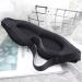 100% Blackout 3D Sleep Mask for Side Sleepers - Comfort Eye Shade Cover 2 Pcs for Travel Yoga & Napping - Buy Online on GoSupps.com