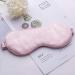 MTSNOO 100% 22 Momme Pure Mulberry Silk Sleep Mask - Soft Comfortable Eye Mask for Sleeping - Pink - Buy Online on GoSupps.com