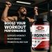 Boostlete Arginine Flow L-Arginine with Citrulline AKG & Beta Alanine Nitric Oxide Support for Muscle Pump Circulation and Endurance 60 Capsules - Buy Online on GoSupps.com