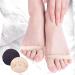 Reusable Honeycomb Fabric Forefoot Pads - Soft Metatarsal Cushions for Pain Relief | Black & Beige Options - Buy Online on GoSupps.com