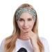 Bohend Boho Fashion Wide Flower Headband for Women - Elastic Yoga Sports Hair Accessory - Buy Online on GoSupps.com
