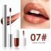 Lip Glaze Tinted Lipstick Long Lasting Smudge Resistant Lipstick Makeup for Women Girls Daily Use Travel Commute Dating Wedding - Buy Online on GoSupps.com