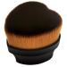 Brush for Mixing Liquid Foundation Cosmetic Applicator Brush Cosmetic Powder Blending Brush | Heart Shaped Liquid Powder Foundation Brush for Dating Travel Business Trip Black