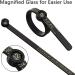 Ring Sizer Tool | Reusable Finger Size Gauge for Jewelry | 1-17 USA Rings Size | Black Sizer - Buy Online on GoSupps.com