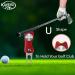 Kaveno Golf Divot Repair Tool - Foldable Stainless Steel Switchblade with Detachable Ball Marker - Red Fish Design - 2 Sets - Buy Online on GoSupps.com