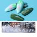 Wokoto 6Pcs Nail Art Stamping Plates Set with Unicorn Flower Honeybees Design - Nail Salon Manicure Accessories - Buy Online on GoSupps.com