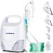 Hangsun Nebuliser Machine for Adults and Kids Compact Compressor System Mist Inhaler CN560 Portable Design for Home Use