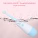 FAMKIT Electric Toothbrush for Child Electric Toothbrush Soft Hair Electric Toothbrush with 2 Toothbrush Head Vibration Comfortable and Non-Slip - Buy Online on GoSupps.com