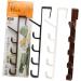 GLEAVI 3pcs Five Abs Hooks Resin Towel Sections Bags Rack The for Hanging Multipurpose Hanger Door - Buy Online on GoSupps.com