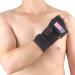 ShuoXin Medical Carpal Tunnel Wrist Brace Support Sprain Forearm Splint Band Stra -Black -Left Hand
