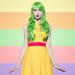 KUUQA 7 Pieces Colorful Long Curly Wigs - Vibrant Wavy Hair for Women's Cosplay Costume and Party Decor - Buy Online on GoSupps.com