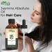Jasmine Absolute Oil - Pure Natural Essential Oil for Skincare & Hair Care | 30ml - International Shipping Available - Buy Online on GoSupps.com