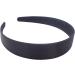 Topkids Accessories Satin Alice Headband Head Band Hairband Hair Band Women Adult Girls Kids School 60s 70s 80s Plain Aliceband 2.5cm 1" Thick Wide Hard (1 Alice Band Black) - Buy Online on GoSupps.com