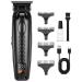 Hair Clippers for Men Professional Gradient Oil Head Engraving Hair Clipper Metal Cover Luxury Texture Body Beard Trimmer Barber Shaver