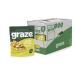 Graze - Protein Range - Healthy Snacks - Chilly & Lime - 100gx6 Bags - Vegan Snacks - Alternative for Crisps Mixed Nuts & Pretzels