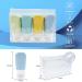 Silicone Travel Bottles Set - TSA-Approved 4 Pack for Shampoo Lotion & More - Leak-Proof Travel Accessories - Buy Online on GoSupps.com