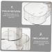 Ciieeo 4pcs Box Storage Box Soap Storage Holder Self Draining Soap Container Bathroom Soap Holder Cartoon Design Soap Holder Lip Gloss Containers Double Layer Storage Rack Plastic White - Buy Online on GoSupps.com