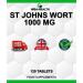 ST Johns Wort 1000MG 120 Tablets Letter Box Friendly WBA-Health