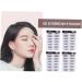 MAGICLULU 10 Pcs Eyebrow Stickers Makeup Eyebrow Sticker Tool Water Proof Water Transfer Paper with Soy Ink 6d - Buy Online on GoSupps.com