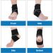 WASPO Adjustable Ankle Support Brace | Plantar Fasciitis & Achilles Tendonitis Relief | One Size Fits Most | Grey - Buy Online on GoSupps.com