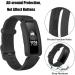 KOLEK Bands Compatible with Fitbit Ace 2 for Kids Soft Silicone Waterproof Bracelet Accessories Sports Watch Strap Wristbands Replacement for Fitbit Ace 2 Boys Girls Black 1-Black - Buy Online on GoSupps.com